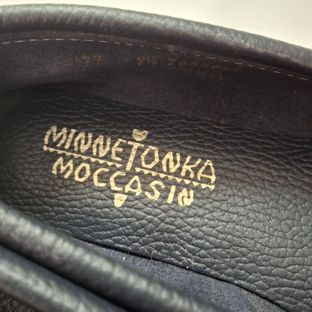 Minnetonka Leather Moccasins - Picture 4 of 10